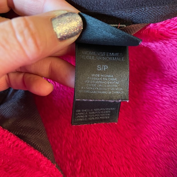 The North Face Fleece Jacket Pink/Black Size Small - Picture 4 of 13